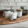 Свеча ароматическая с деревянным фитилём Chumi Candles